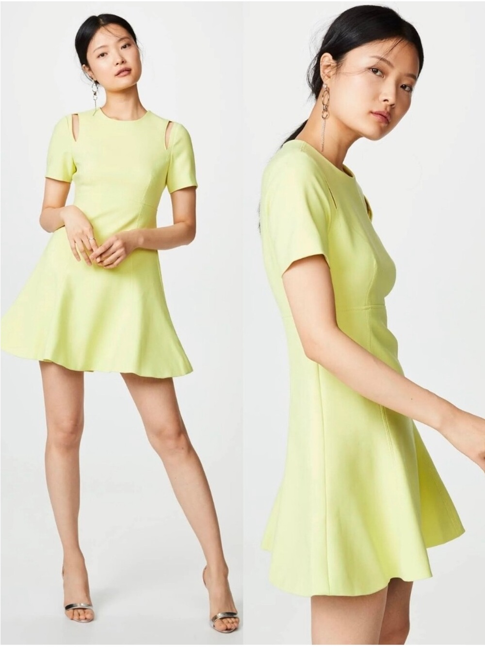 Cinq a Sept Alyssa Dress in Lemongrass - Size 0